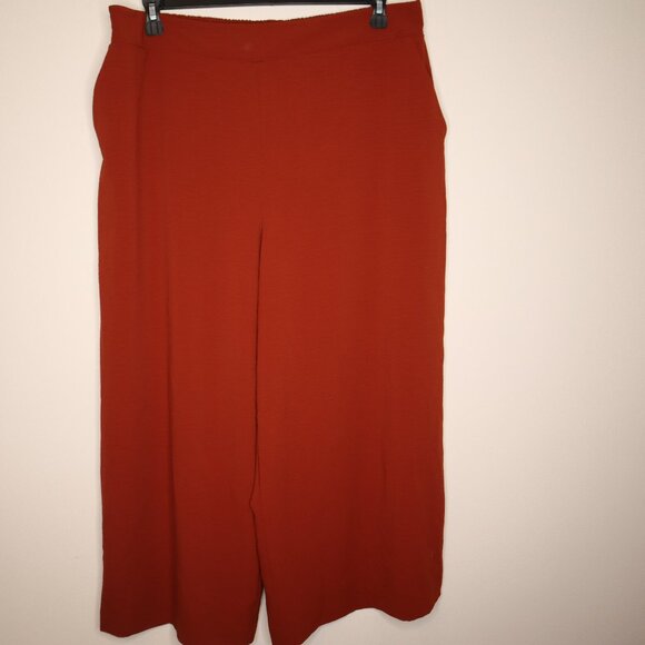 Nine West Wide Leg Crop Pants, XXL - Picture 1 of 5